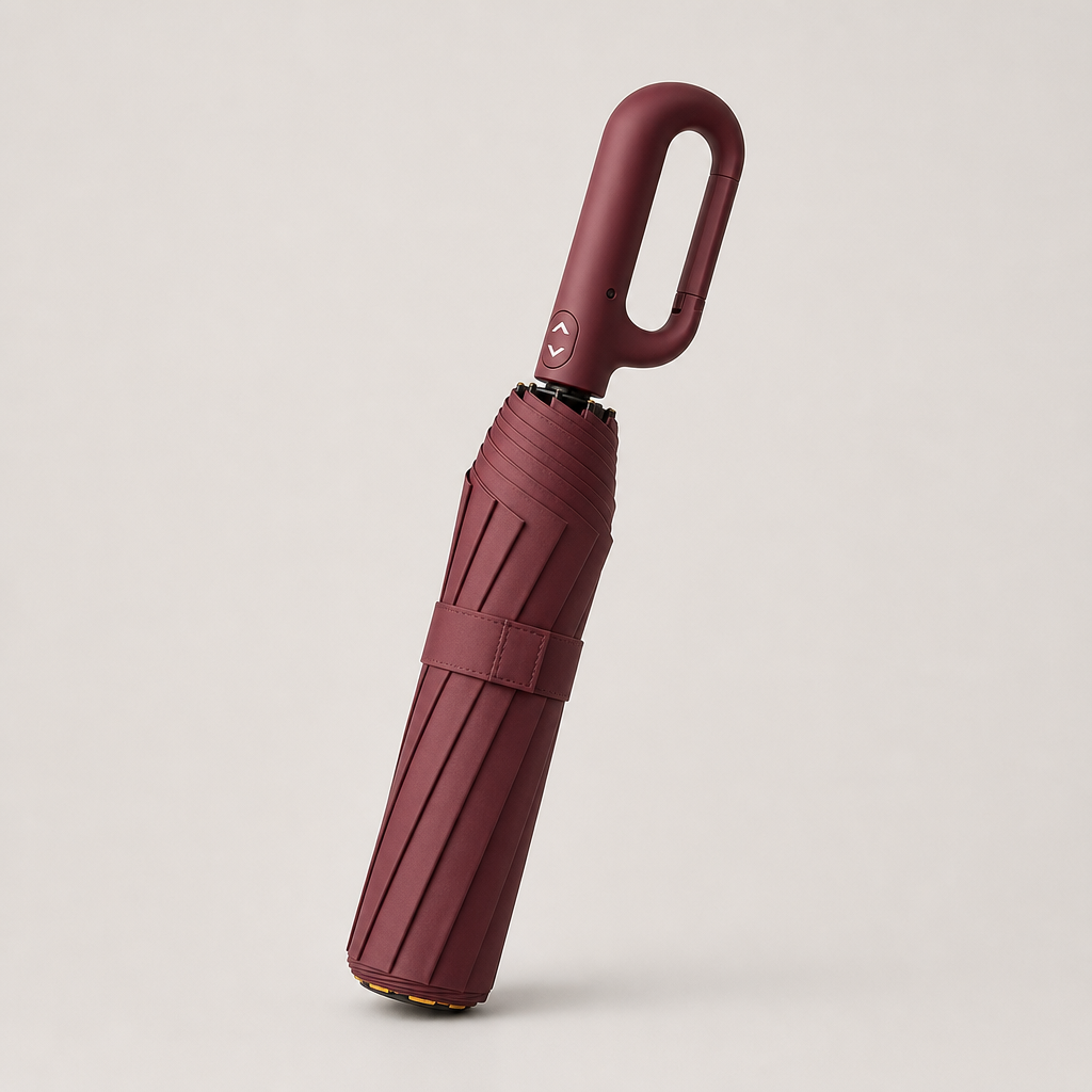 Parapluie Vonari StormHook — Rouge bordeaux